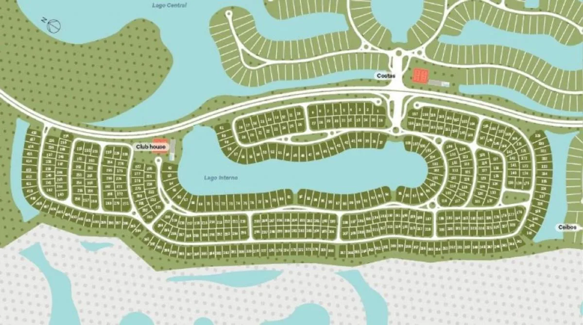 Lote Interno en Riberas Puertos del Lago