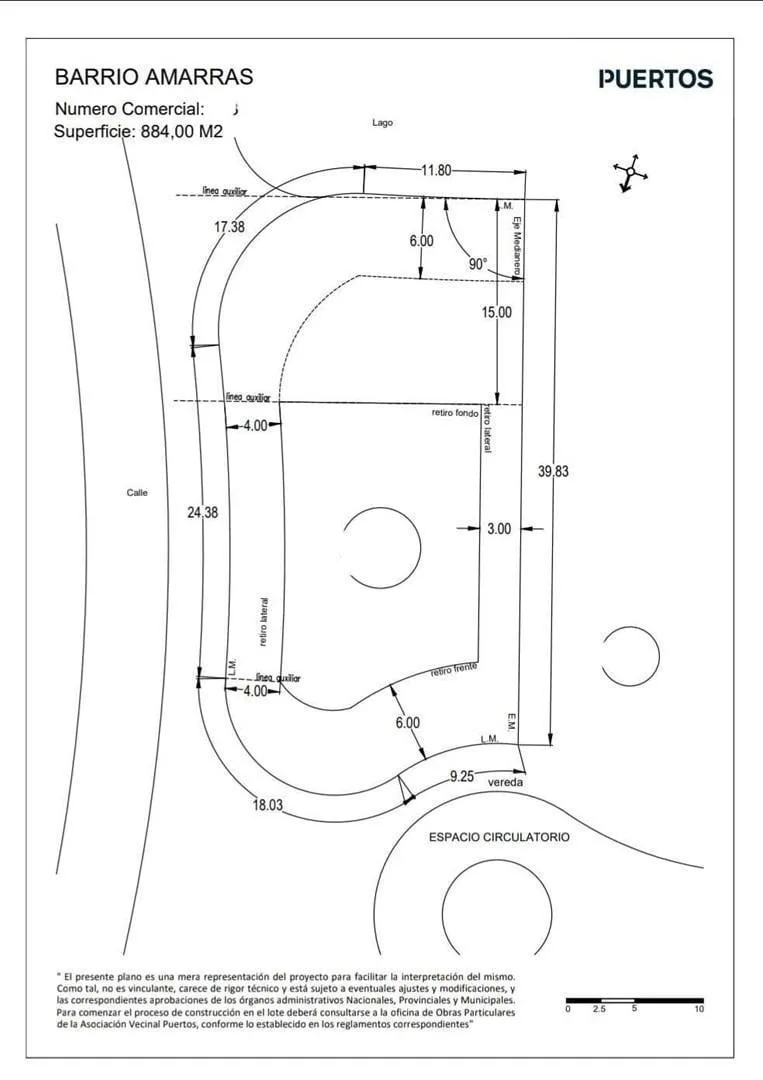 Terreno Lote en Venta en Amarras con Proyecto, Puertos, Escobar