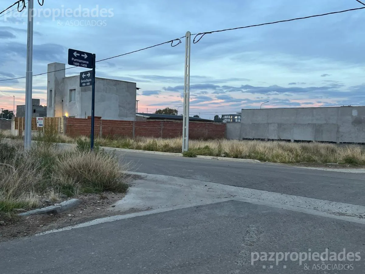Venta Terreno en Loteo "García Bayón"