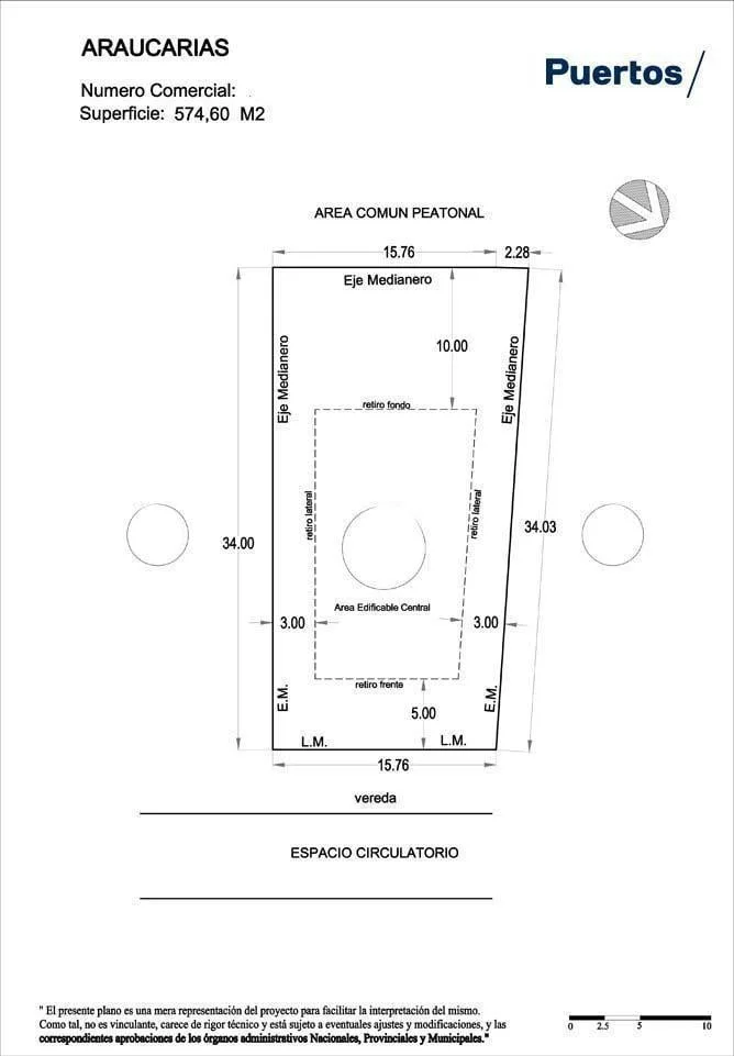 Terreno Lote en Venta en Araucarias, Puertos, Escobar