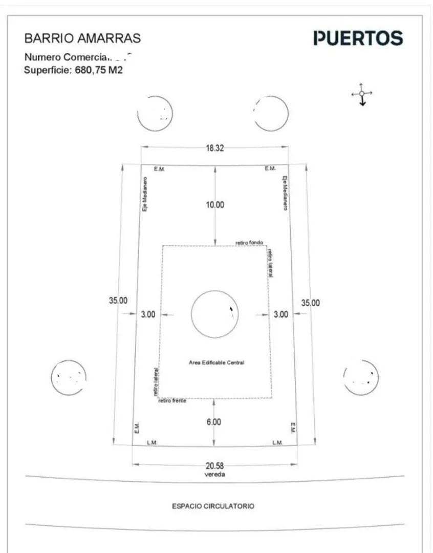Terreno Lote en Venta en Amarras, Puertos, Escobar