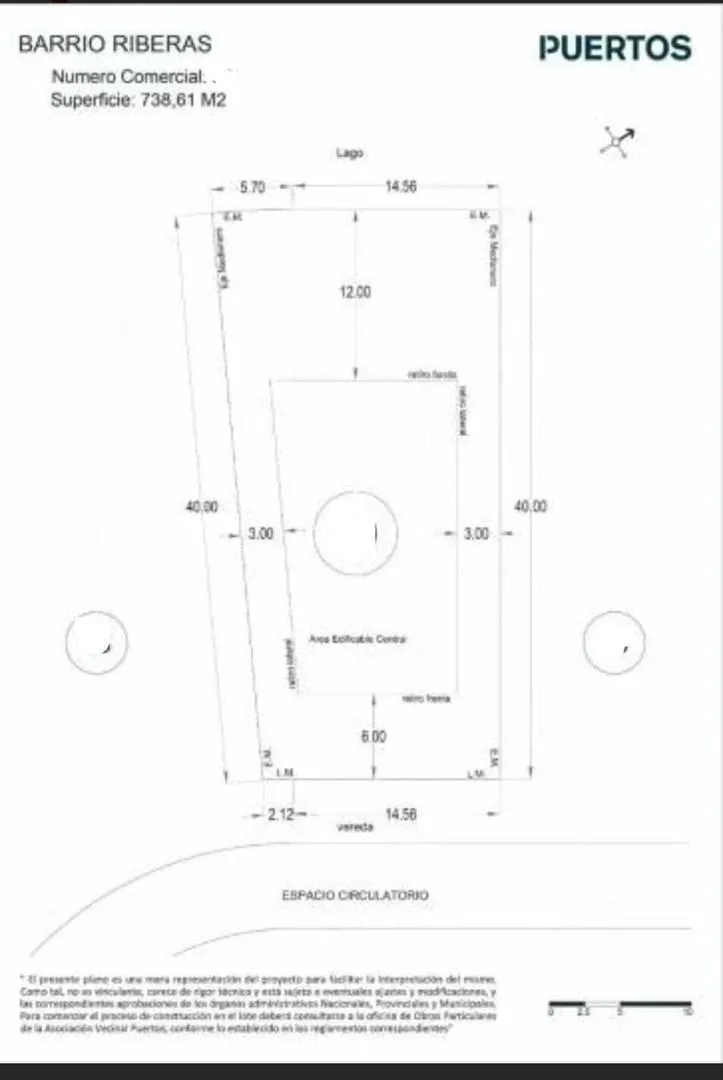 Terreno Lote en Venta en Riberas Al Agua, Puertos, Escobar